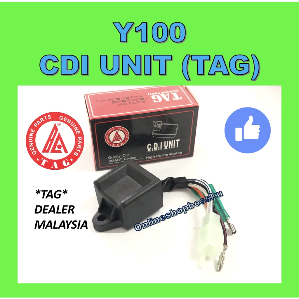 Y100 CDI UNIT TAG YAMAHA SPORT Y100 CDI UNIT Y100 COIL CDI Y100 CDI COIL Y SPORT CDI UNIT TAG Y100 C