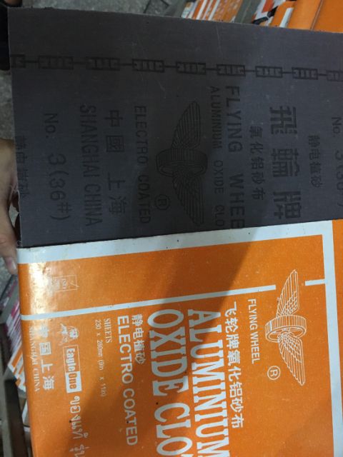 ผ้าทรายแผ่น ตรา ล้อบิน
1แพ็ค​(4โหล) - รูปที่ 2