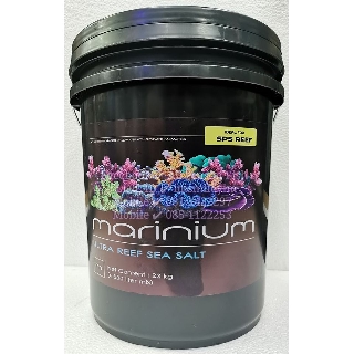 22 kg. MARINIUM &gt; Ultra Reef Sea Salt (ถังดำ รูปปะการัง) เป็นเกลือรุ่นใหม่