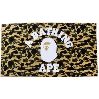 PROSPER - BAPE 1st Camo College Logo Beach Towel Yellow