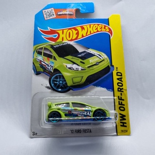 รถเหล็ก Hotwheels 12 FORD FIESTA (ib21)