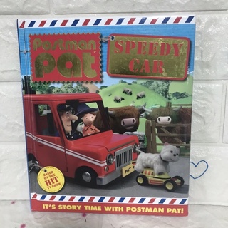 Postman Pat SPEEDY CAR ปกนวมมือสอง -cb3