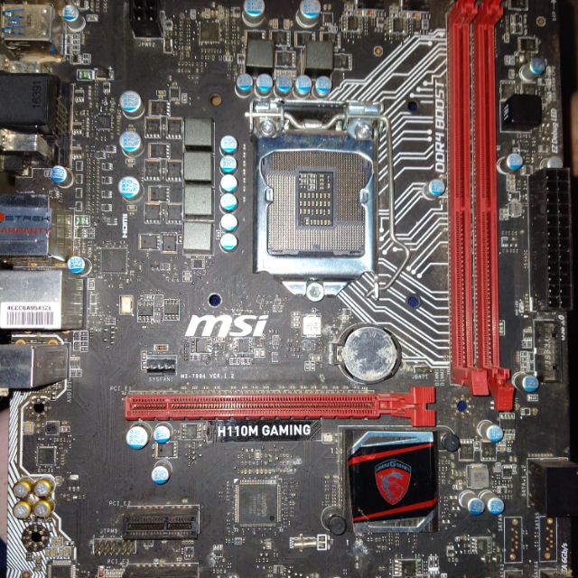 เมนบรอด h110m gaming msi มือสอง