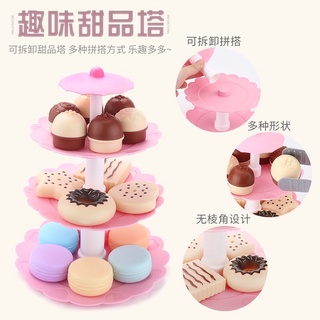 ของเล่นเด็ก ของเล่นเค้ก ของเล่นhigh tea ของเล่นปาร์ตี้baby cake toys high tea set toys