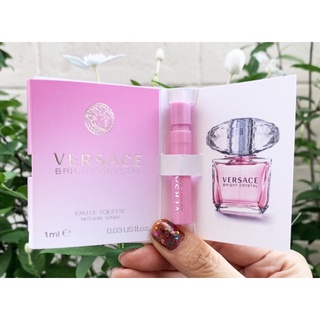 น้ำหอม Vial แท้💯% Versace Bright Crystal EDT 1ml.