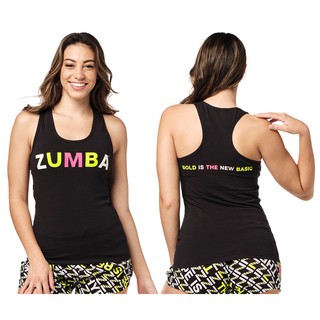 Zumba Wear : Bold Is The New Basic Racerback (เสื้อกล้ามออกกำลังกายซุมบ้า)