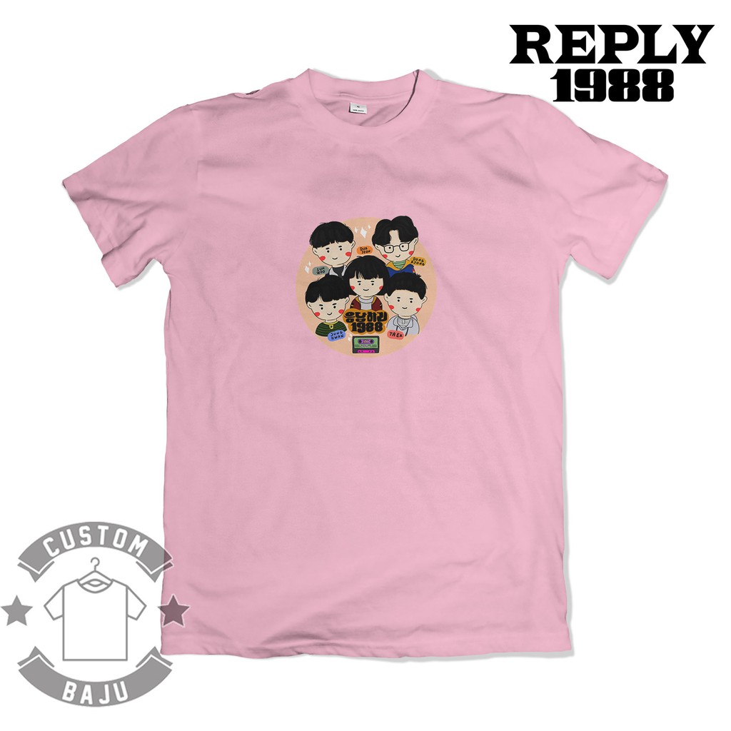 เสื้อยืด Drakor Reply 1988 Ssamundong Squad