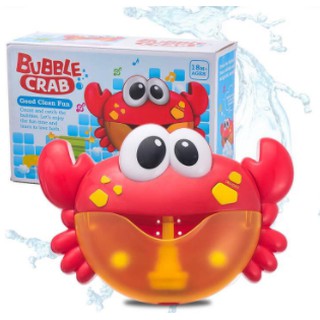 ปูพ่นฟอง ปูเป่าฟอง Bubble crab ของเล่นเด็กเวลาอาบน้ำ มีเสียงเป็นดนตรีบรรเลงประกอบ 12 เพลง