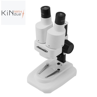 AOMEKIE 20X Stereo Microscope Binocular with LED for PCB Soldering Tool Mobile Phone Repair Slides Mineral Watching Microscopio