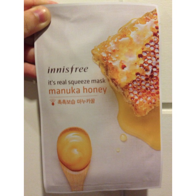 มาส์กหน้า Innisfree it's real squeeze Manuka Honey