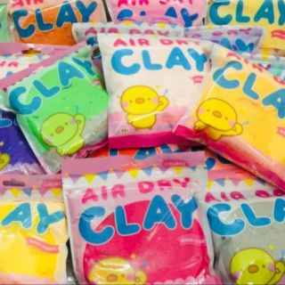 ดินเบา ดินปั้น 60g Air dry clay ปลอดสารพิษ