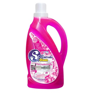 น้ำยาถูพื้น ขนาด 1,200 มล. สีชมพู กลิ่นโรแมนติกโรส น้ำยาถูพื้น Floor cleaner, size 1,200 ml. Pink, romantic rose scent