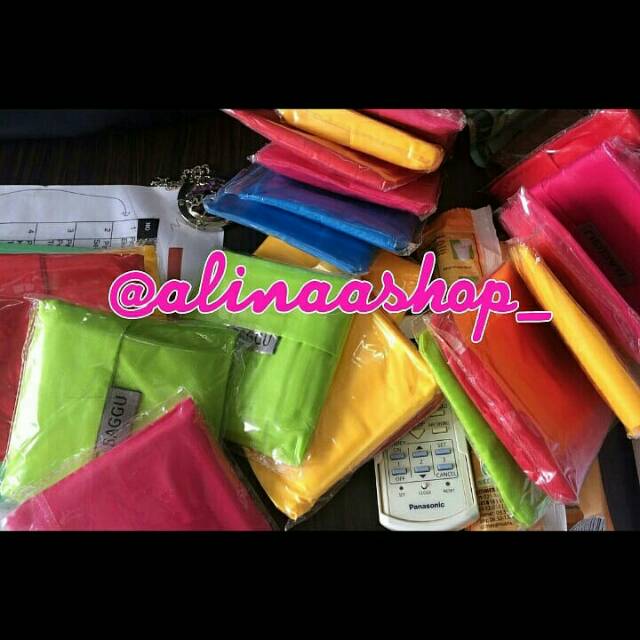 กระเป๋าช้อปปิ้ง กระเป๋าพับ กระเป๋ากันน้ํา กระเป๋าgu bagcu Bag goodie Bag instant bandung Eid 2026