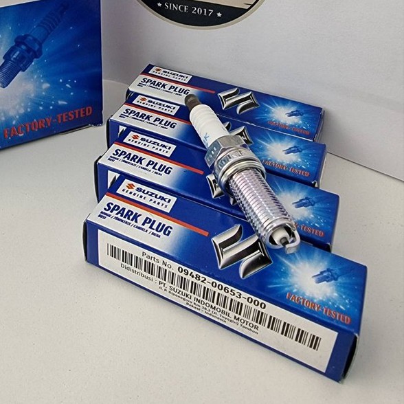 หัวเทียน Ertiga 1.4 Type 3 (เลขตัวถังตั้งแต่ xx300028)  09482-00653-000 ราคา 1 หัว