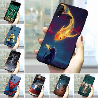 For Huawei P30 Lite P30 Lite New Edition 6.2" Cover Cartoon Patterned Full Protective Flexible Bumper Case