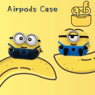 Apple Airpod Pro Case เคสหูฟัง airpods pro เคสมินเนี่ยน Minion เคสหูฟังไร้สาย เคสหูฟังบลูทูธ เคสแอร์พอตเคสแอร์พอร์ต