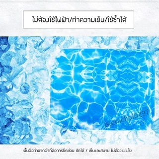 Pet Cool mat ที่นอนเจลเย็นกลาง สำหรับสัตว์เลี้ยง แผ่นเจลเย็น ที่นอนเย็น แผ่นทำความเย็น ที่นอนสัตว์เลี้ยง เบาะนอนเย็น
