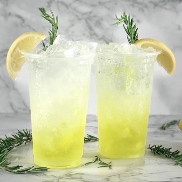 แก้วพลาสติก18ออนซ์ ปาก95 พร้อมฝาโดม ฝาเรียบ ฝาฮาฟ ฝายกดื่ม แก้ว18ออนซ์ปาก95