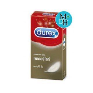 ดูเร็กซ์ ถุงยางอนามัย รุ่น เฟเธอร์ไลท์ (กล่องละ 12 ชิ้น)( 09929) Durex Fetherlite Condom (12pcs.per box)