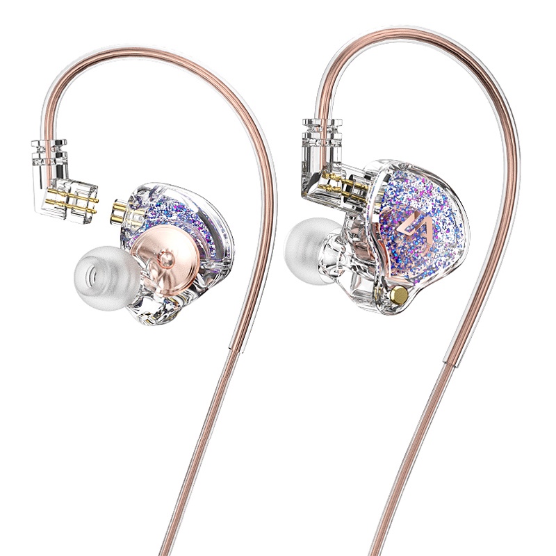 ชุดหูฟังอินเอียร์ WP03 HIFI 3D พร้อมสายเคเบิลอัพเกรด ถอดออกได้