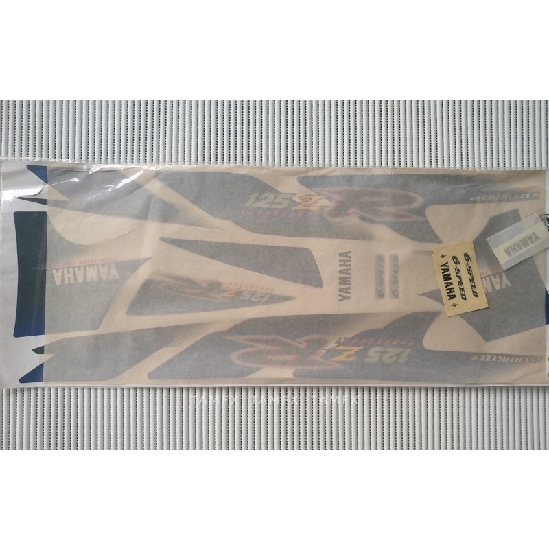 OEM BIRU BATA STRIPE & สติ๊กเกอร์ YAMAHA Y125 Y125Z Y125ZR 125Z 125ZR 5BU 5XK 5CT RUNCING YUYI ใหม่เ