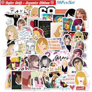 ❉ Taylor Swift - Series 01 Popular &amp; Country Music Singer สติ๊กเกอร์ ❉ 50Pcs/Set Superstar DIY Fashion Decals Doodle สติ๊กเกอร์