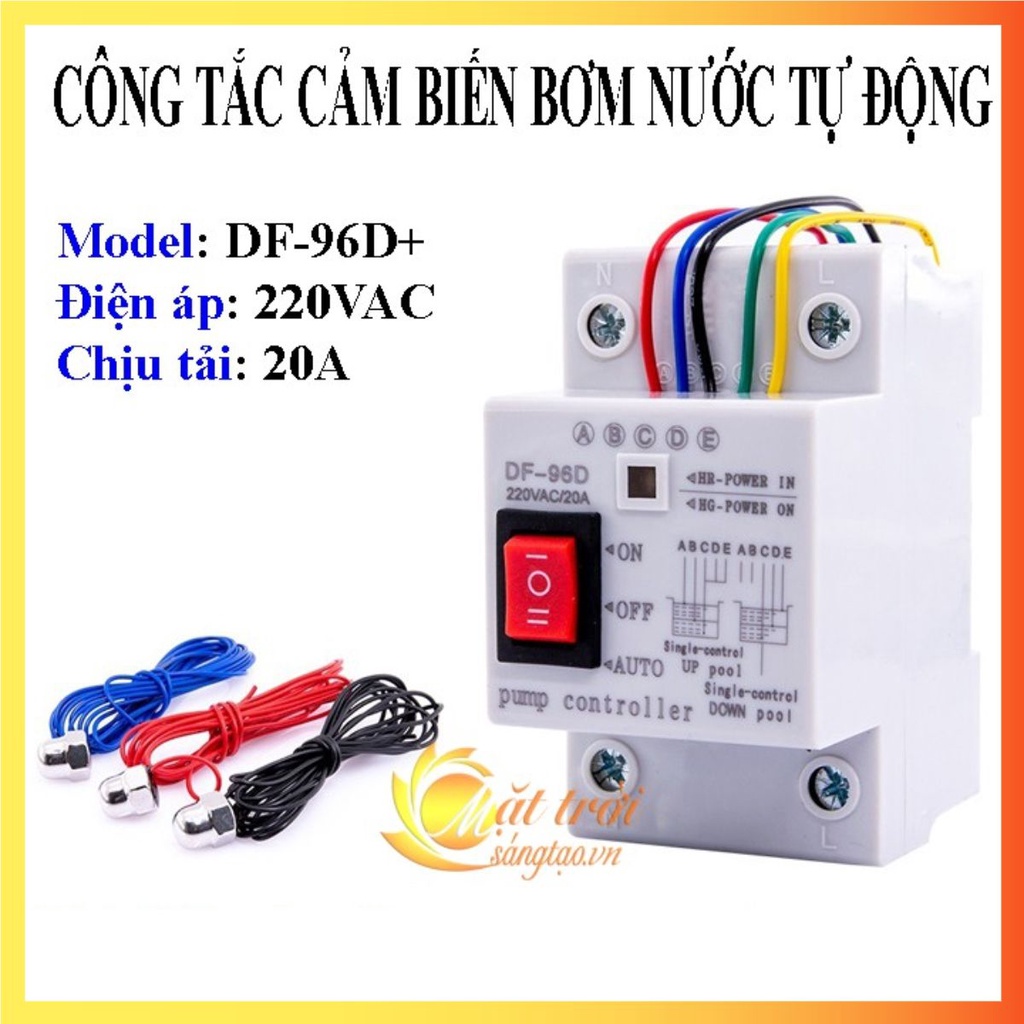 DF-96D+ 20A สวิตช์เซ็นเซอร์ปั๊มน้ําอัตโนมัติ