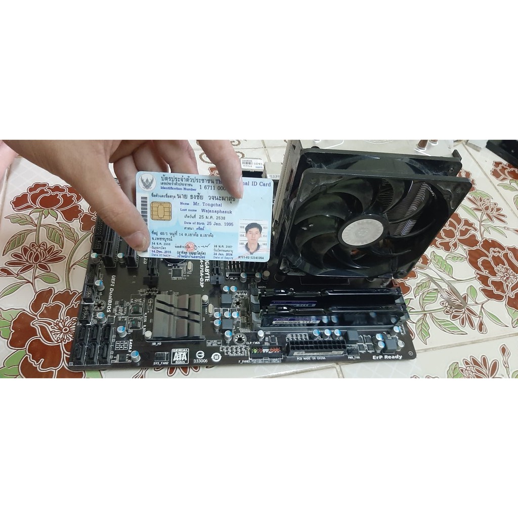 FX8350 + MB Ga970a d3p + Ram 16G + ซิ้งCooler master