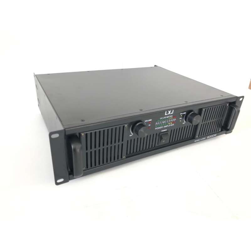 lxj เพาเวอร์แอมป์ 200+200วัตต์RMS เครื่องขยายเสียง รุ่น A-5000
