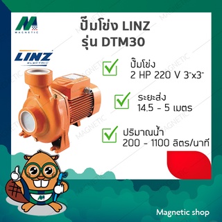 ปั๊มโข่งหน้าแปลน LINZ รุ่น DTM6B ( 2 HP 220V. )