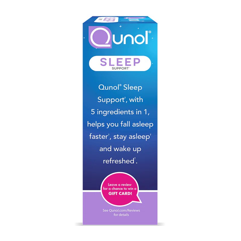 Qunol Sleep Support 5in1 วิตามินนอนหลับ ขนาด 30 Count esport.vr