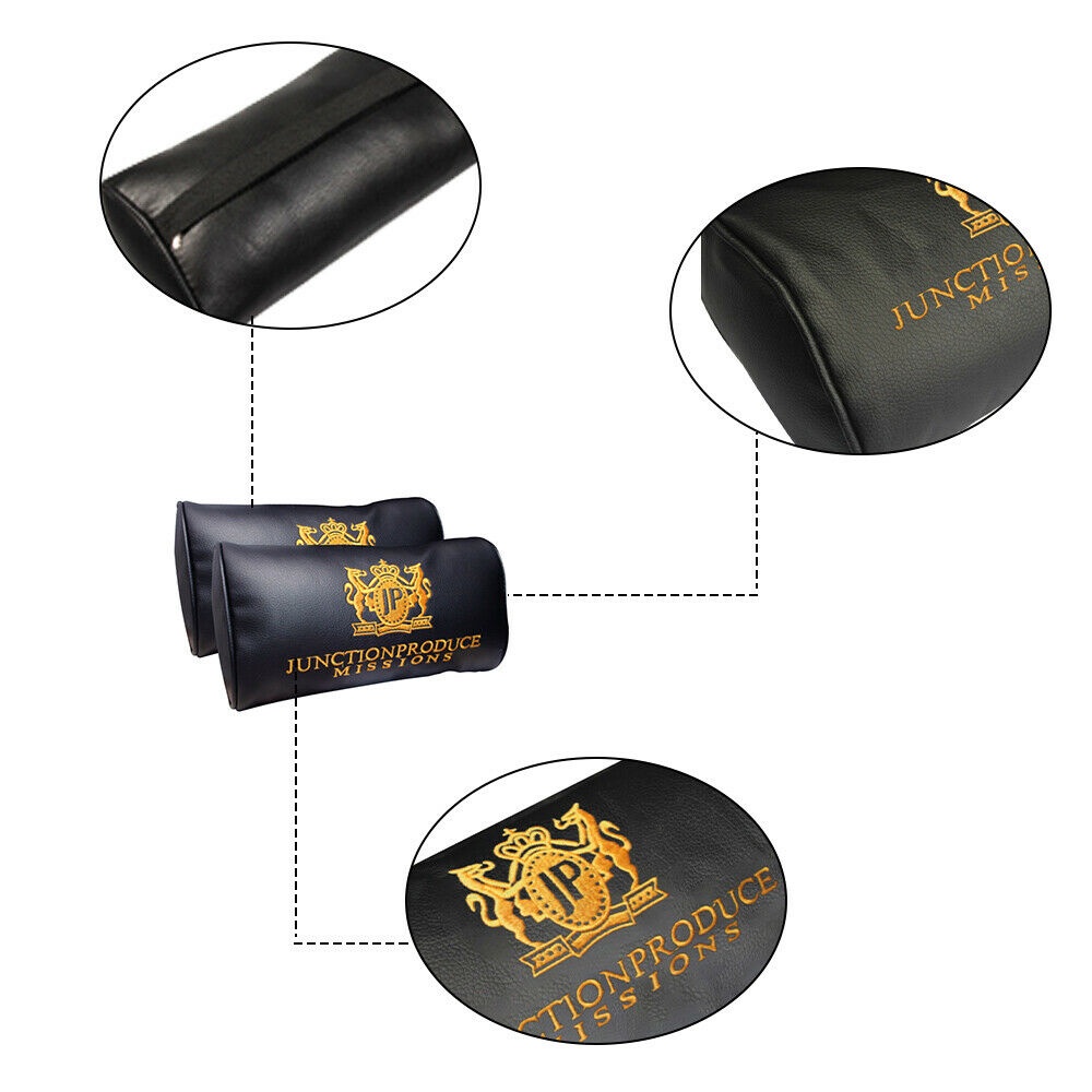 free shipping JP Junction Produce VIP Car Leather Car Seat Neck Pillows ...