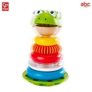 Hape - Mr. Frog Stacking Rings มิสเตอร์ฟร็อกเรียงลำดับ 12M+ รูปที่ 6