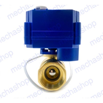 มอเตอร์วาล์วไฟฟ้า วาล์วไฟฟ้าขนาด 1" DC 12V/24V /AC 220V DN25 Motorized Valve Electrical Ball Valve