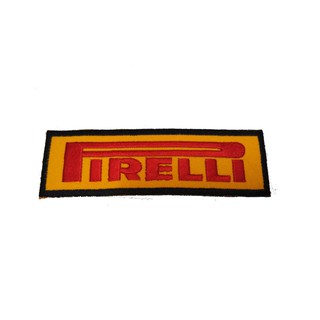 [ตัวรีด เย็บได้] FIRELLI ป้ายติดเสื้อ logo Embroidered Sew Iron On Patches Badge