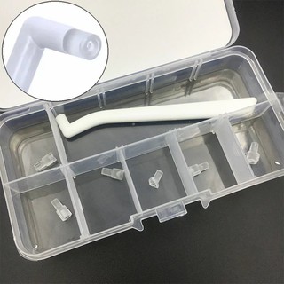 1 Set Dental Mini Accessories Injection Mould Ortho Lingual Button 1 Handle+6 Mould/set