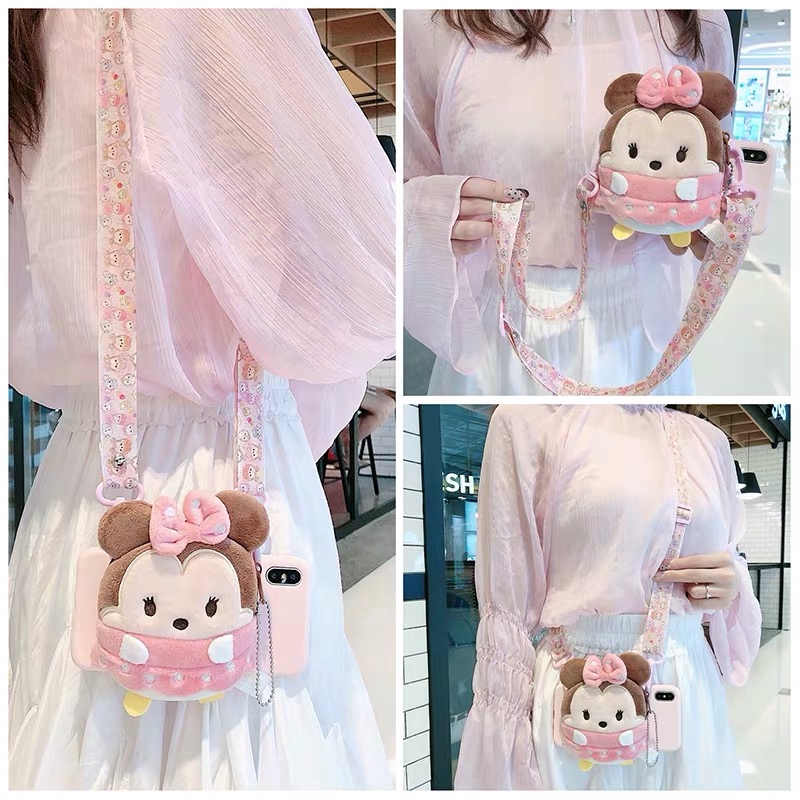 Huawei Y7A P10 P20 P30 P40 Pro Nova7SE Nova6 Nova6SE Nova7i Nova2lite P20lite Nova3e P30lite Nova4e Nova2i Nova3 Nova3i Nova4 Nova5 Nova5i Phone Case Plush Cartoon Coin Purse #8