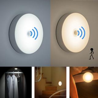 โคมไฟ LED มีเซนเซอร์ PIR ชนิดแม่เหล็กไร้สาย มีสายมีกาวในตัวเปิด / ปิดอัตโนมัติ  ชนิด USB ประหยัดพลังงาน แบบติดผนัง สำหรับตู้เสื้อผ้า บันได ขนาดพกพา