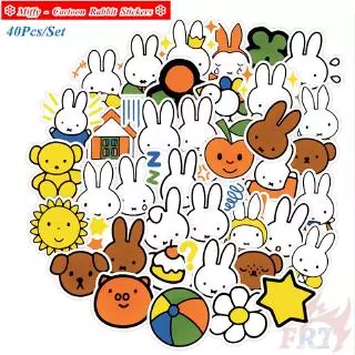 ❉ M.iffy - Cartoon Rabbit สติ๊กเกอร์ ❉ 40Pcs/Set DIY Decals สติ๊กเกอร์ for Album Diary Laptop Scrapbooks Skateboard
