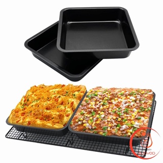 ถาดอบเค้กแบบสี่เหลี่ยม  ถาดอบพิซซ่า  ถาดอบขนมปัง Square cake pan