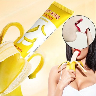 HOT KISS BANANA เจลหล่อลื่น สารสกัดจากกล้วย 30 ml.(1ชิ้น)