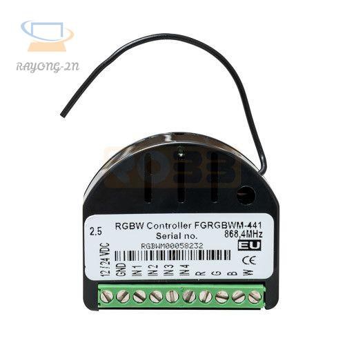 Fibaro RGBW Controller 2 อุปกรณ์สำหรับควบคุมไฟ RGB หรือ RGBW รองรับคลื่น Z Wave 921.4 MHz
