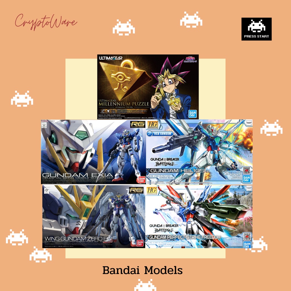 [Sale เเท้ พร้อมส่ง]  Bandai Models - Yu Gi Oh Millenium Puzzle UltimateGear , Gunpla, Gundum