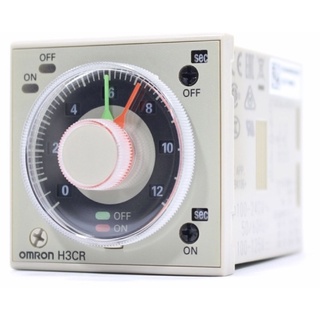 Omron H3CR-F8 Twin Timer ไทม์เมอร์ 100-240VAC