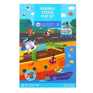 Joan Miro – Reusable Sticker Play Set – On the go