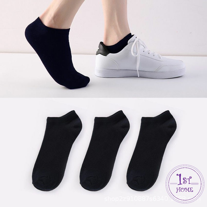 ใส่ได้ทุกฤดูกาล ถุงเท้าข้อสั้น  ถุงเท้าซับเหงื่อ   Men's socks