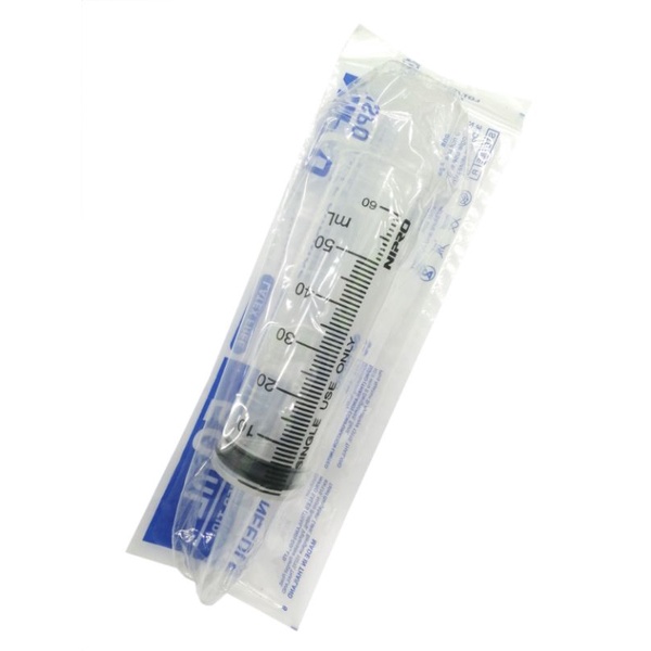 ไซริ้ง SYRINGE 50 ML IRRIGATE NIPRO กระบอกฉีดยา หัวใหญ่ หัวฟีด ชนิด