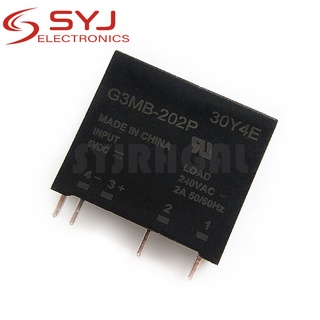 รีเลย์รีเลย์ G3Mb-202Pl Dc-Ac Pcb Ssr In 12V Dc 5V Dc Out 240V Ac 2A 1 ชิ้น/ล็อตสําหรับรถจักรยานยนต์