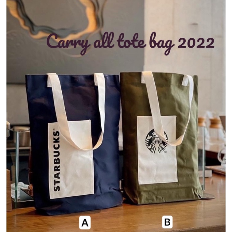 Starbucks Carry all tote bag กระเป๋าสตาร์บัคส์ Carry all ของแท้ 💯