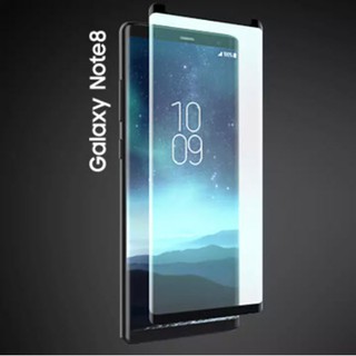 ฟิล์มกระจกนิรภัยเต็มจอ แบบด้าน ซัมซุง โน้ต 8 สีดำ Tempered Glass Matte Screen Protector Full film For Samsung Note 8